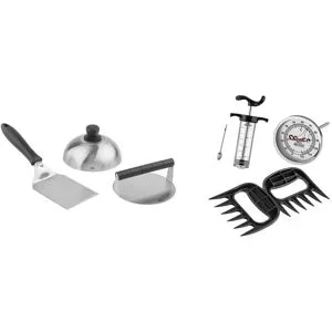 GRILLMEISTER Burger-Set / Pulled-Pork-Set