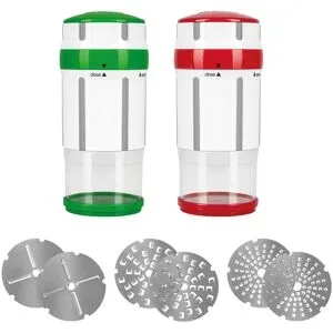 Genius NICER DICER Gewürzmühle/Käseschneider »Maestro«, 12-teilig