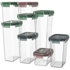 SILVERCREST® Vorratsdosen-Set, 8 Stück