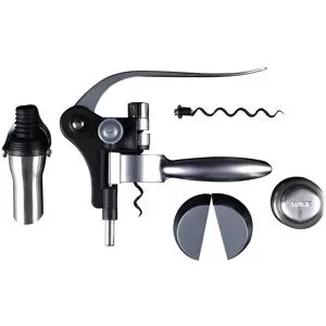 MASTERPRO Weinzubehör-Set, 5-teilig, aus Edelstahl