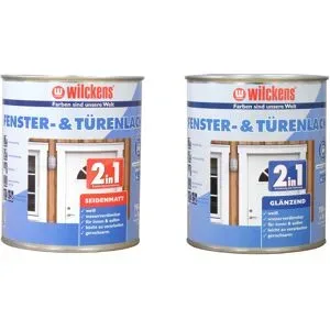 WILCKENS Fenster- & Türenlack 2in1, 750 ml, weiß