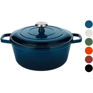 SILVERCREST® Premium-Gusseisentopf, Ø 27 cm