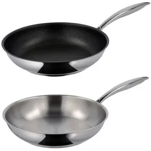 SILVERCREST® Premium-Edelstahlpfanne, Ø 24 cm