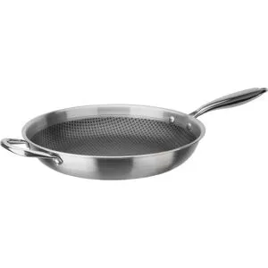 GSW Bratpfanne »Inoxxa Black« mit Gegengriff, Ø 32/ 36 cm
