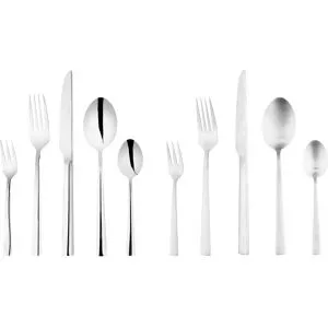 ERNESTO® Besteck-Set, 60-teilig, für ca. 12 Personen