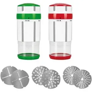 Genius NICER DICER Gewürzmühle/Käseschneider »Maestro«, 12-teilig