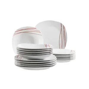 MÄSER Teller-Set »Sencilla«, 18-teilig