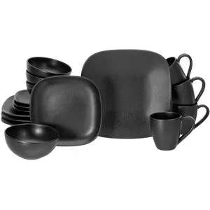 CREATABLE Kombiservice »Magic Black Sqaure«, 16-teilig