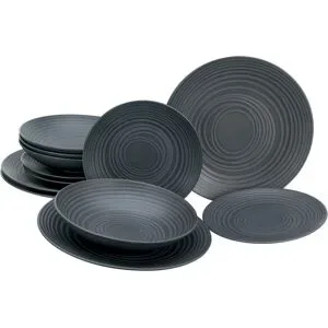 CREATABLE Teller-Set »Lava Stone«, 12-teilig