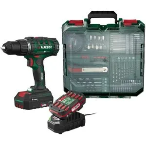 PARKSIDE® 20 V Akku-Bohrschrauber-Set »PABS 20-Li I9«, mit Akku und Ladegerät