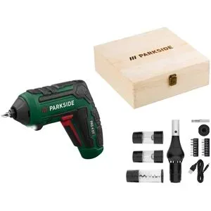 PARKSIDE® 4 V Akku-Schrauber-Set »PAS 4 D7«, mit BBQ-Zubehör