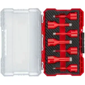 KWB M-CASE Fliesenbohrer Set, 7-teilig
