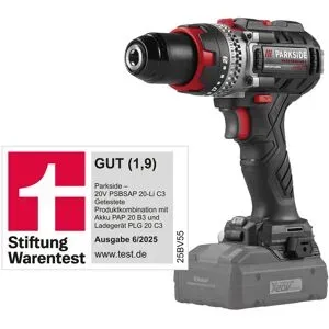 PARKSIDE PERFORMANCE® 20V Akku-Schlagbohrschrauber »PSBSAP 20-Li C3«, ohne Akku und Ladegerät