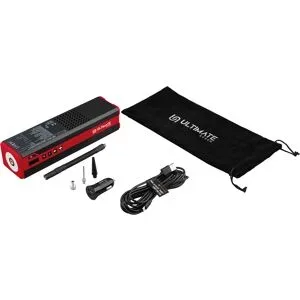 ULTIMATE SPEED® Tragbarer Akku-Kompressor »USKT 60 C4«, mit integrierter LED-Taschenlampe