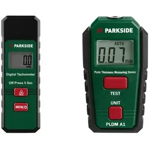 PARKSIDE® Lackdicken-Messgerät PLDM A1 / Digitaler Drehzahlmesser PDDM A1