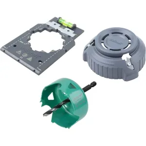 WOLFCRAFT Geling-Set ?Hohlwanddosen installieren?