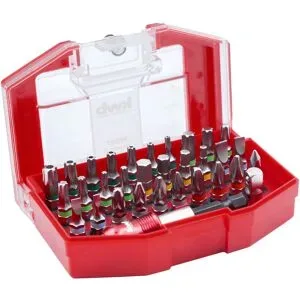 KWB Bit-Box mit Gürtelclip, 32-teilig