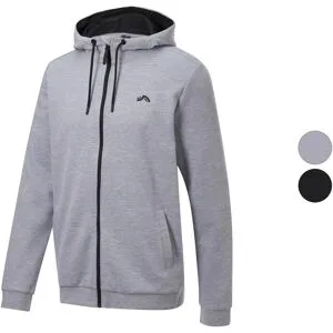 CRIVIT Herren Sweatjacke, mit Baumwolle