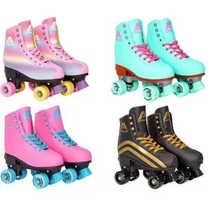 Apollo Rollschuhe »Disco Quads«, größenverstellbar, Größe 31 - 42, ab 6 Jahren