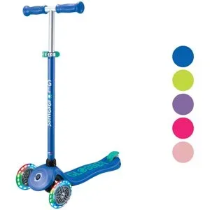GLOBBER Tretroller Primo Plus Lights, mit LED-Leuchtrollen