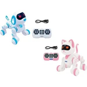 LEXIBOOK Roboterhaustier »Power Puppy Jr. / Power Kitty Jr.«