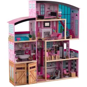 KIDKRAFT Puppenhaus »Shimmer Mansion«, mit 8 Räumen