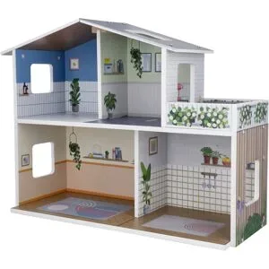 LUPILU® Holz-Puppenhaus