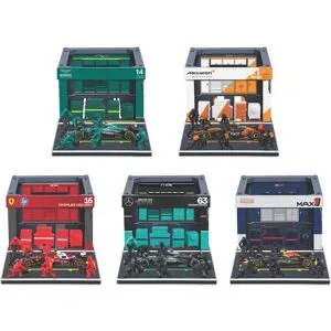 BBURAGO F1 Modellauto Pit Pass, 1:43