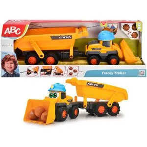 DICKIE Spielzeug Bagger »ABC Tracey Trailer«