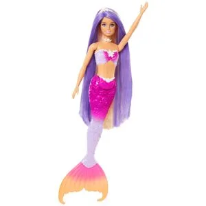Barbie Puppe Meerjungfrau mit Farbwechsel Effekt