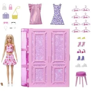BARBIE Traumkleiderschrank mit Puppe