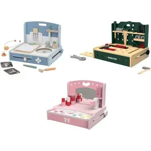 LUPILU® Tischklinik / Tischwerkbank / Schminktisch, 13-teilig / 25-teilig / 8-teilig
