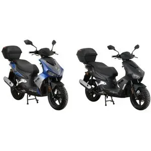 Alpha MOTORS Motorroller Mustang FI 50 ccm EURO 5 inkl. Topcase