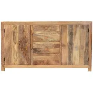 LAKSHMI-indisches-moebelhaus.de Kommode Hina 160x90x45 aus indischem Mango-Massivholz