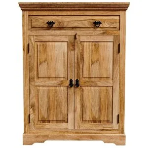 LAKSHMI-indisches-moebelhaus.de Kommode Guru 90x120x45 aus Mangoholz
