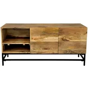 LAKSHMI-indisches-moebelhaus.de Fernsehtisch Gita 130x60x45 aus Mango-Massivholz