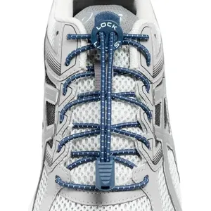 LOCK LACES Schnürsenkel unisex navy