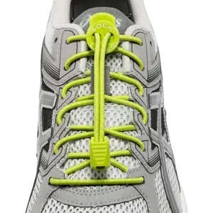 LOCK LACES Schnürsenkel unisex neongrün
