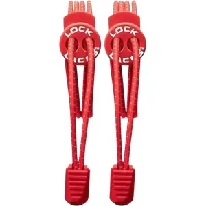 LOCK LACES Schnürsenkel unisex rot