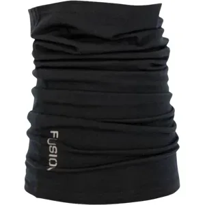 FUSION MERINO NECK GAITER Unisex BLACK
