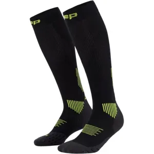 CEP CORE RUN SOCKS TALL 5.0 Damen black/lime Gr. 2