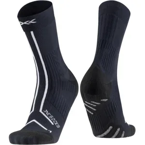 X-BIONIC X-SOCKS® TRAILRUN EXPERT CREW Laufsocken Unisex X BLACK/X WHITE 42-44