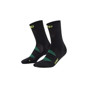 CEP PRO RUN ULTRALIGHT SOCKS MID CUT Damen Black 40-43