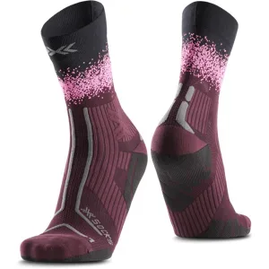 X-Bionic Trailrun Terraskin Perform Crew Laufsocken Unisex Oxide Red/Fluo Pink 39-41