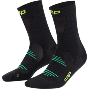 CEP PRO RUN ULTRALIGHT SOCKS MID CUT Herren black 45-48+