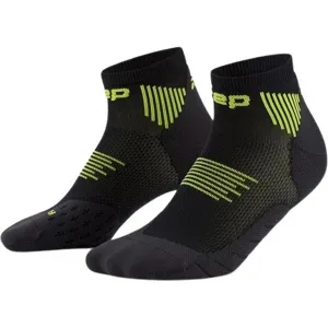 CEP CORE RUN SOCKS LOW CUT 5.0 Herren black/lime 45-48+