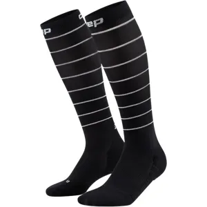 CEP PRO RUN REFLECTIVE SOCKS TALL 2.0 Herren BLACK Gr. 4