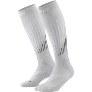 CEP Core Run Merino 3.0 Laufsocken Tall Herren GREY/WHITE Gr. 3