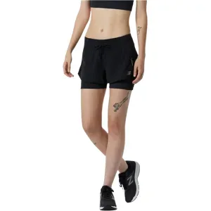 NEW BALANCE IMPACT RUN 2IN1 LAUFHOSE Damen Schwarz M Art.-Nr. WS21270-BK