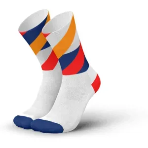 INCYLENCE RUNNING LOOPS LAUFSOCKEN Unisex White Orange Inferno 35-38